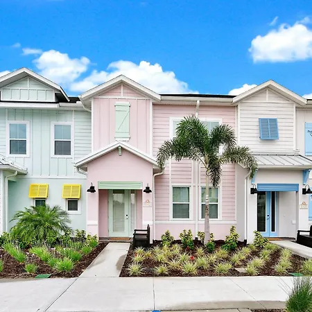 Pink Villa Near Disney With Margaritaville Resort Island H20 Access - 8163Cp